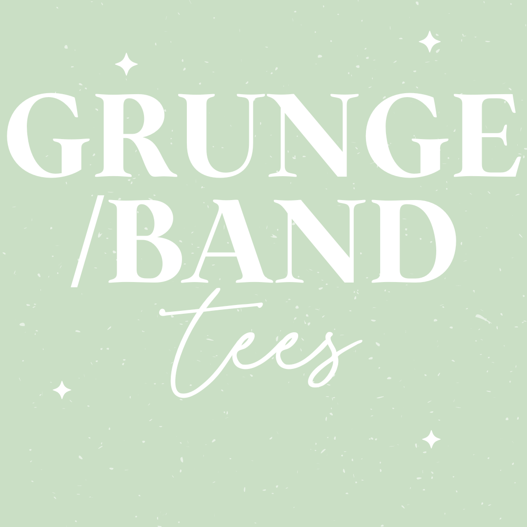 Grunge/ Band tees