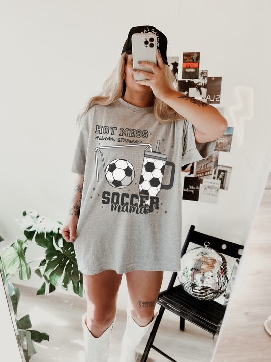 Hot Mess Soccer Mama