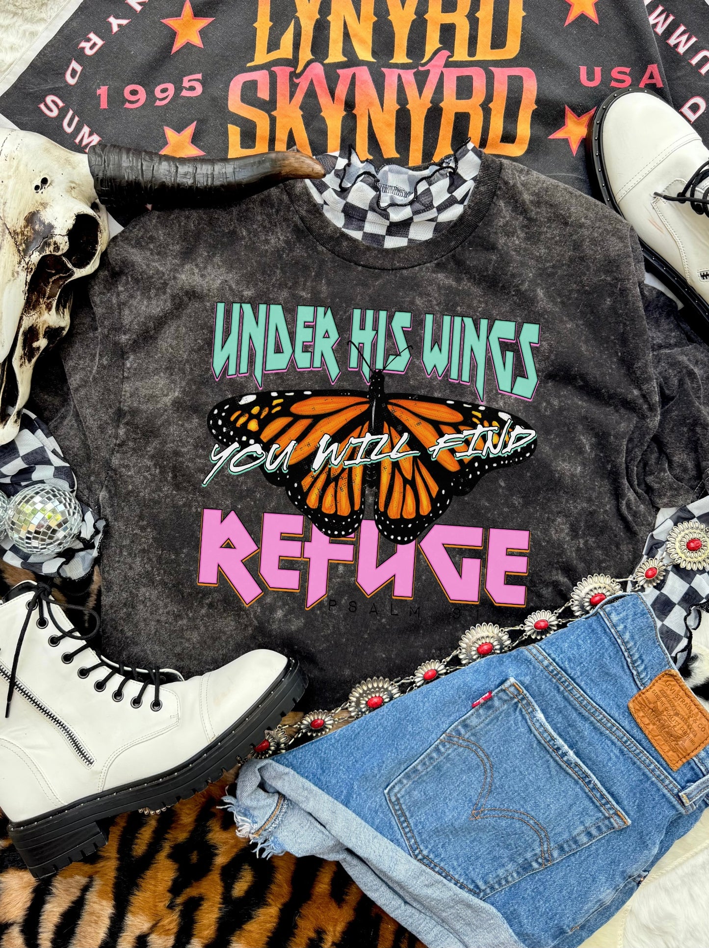 Under His wings, you will find refuge