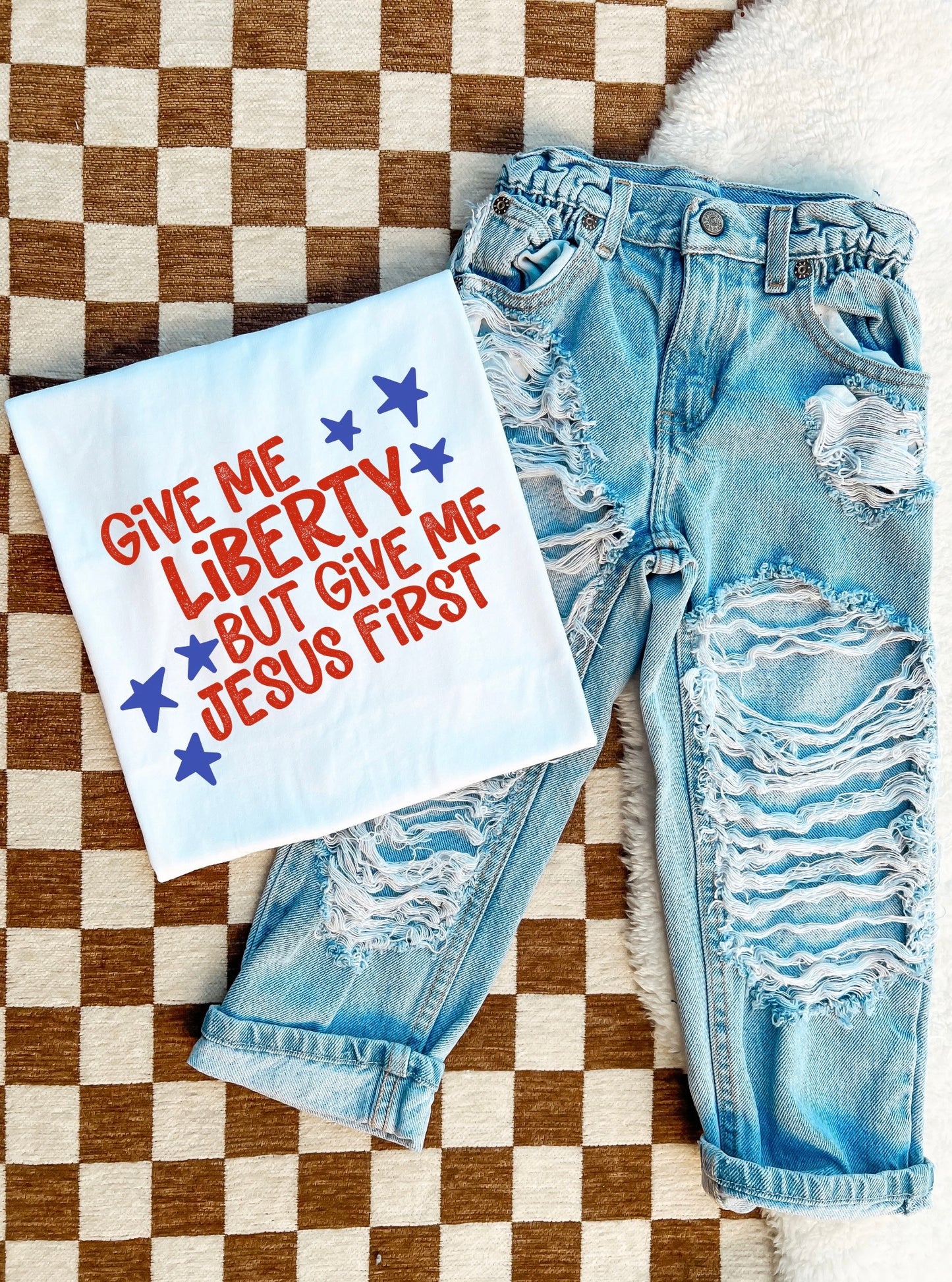 Give me liberty- but JESUS first!