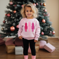 Faux Glitter Nut Crackers- Toddler Sweatshirt