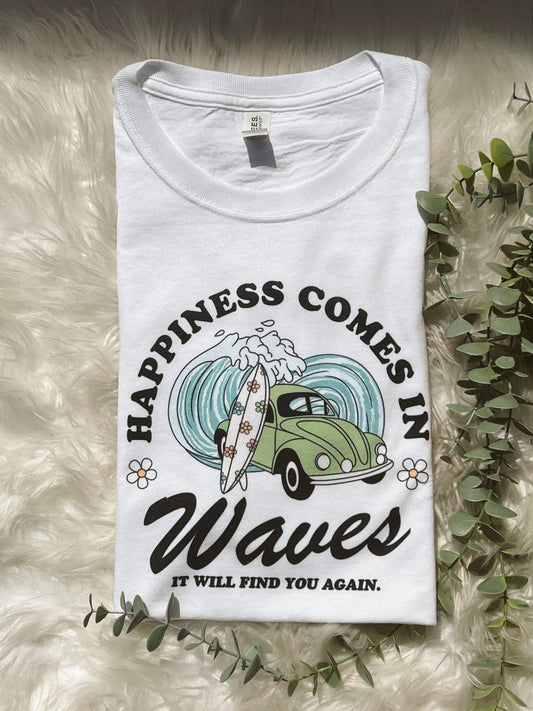 Happiness Comes in Waves